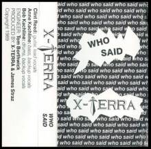 X-Terra : Who Said